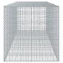 Cesta de gaviones con cubierta hierro galvanizado 350x100x100cm by , Pots and planters - Ref: Foro24-3295195, Price: 205,86 €...