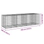 Gabionenkorb mit verzinktem Eisenüberdachung 350x100x100cm von , Töpfe und Pflanzgefäße - Ref: Foro24-3295195, Preis: 203,05 ...