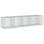 Cesta de gaviones con cubierta hierro galvanizado 450x100x100cm by , Pots and planters - Ref: Foro24-3295197, Price: 260,82 €...