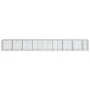 Cesta de gaviones con cubierta hierro galvanizado 850x100x100cm by , Pots and planters - Ref: Foro24-3295205, Price: 504,30 €...