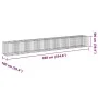 Cesta de gaviones con cubierta hierro galvanizado 850x100x100cm by , Pots and planters - Ref: Foro24-3295205, Price: 504,30 €...