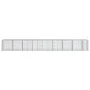 Cesta de gaviones con cubierta hierro galvanizado 950x100x100cm de , Maceteros y jardineras - Ref: Foro24-3295207, Precio: 54...
