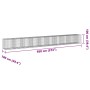 Cesta de gaviones con cubierta hierro galvanizado 950x100x100cm by , Pots and planters - Ref: Foro24-3295207, Price: 536,50 €...