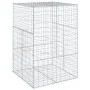 Cesta gaviones con cubierta hierro galvanizado 100x100x150 cm de , Maceteros y jardineras - Ref: Foro24-3295213, Precio: 84,3...