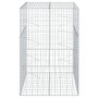 Gabionenkorb mit verzinktem Eisenüberdachung 100x100x150 cm von , Töpfe und Pflanzgefäße - Ref: Foro24-3295213, Preis: 86,01 ...