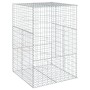 Gabionenkorb mit verzinktem Eisenüberdachung 100x100x150 cm von , Töpfe und Pflanzgefäße - Ref: Foro24-3295213, Preis: 86,01 ...