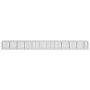 Cesta gaviones con cubierta hierro galvanizado 1150x100x100 cm by , Pots and planters - Ref: Foro24-3295211, Price: 623,60 €,...