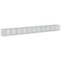 Drahtkorb mit verzinktem Eisenüberdachung 1150x100x100 cm von , Töpfe und Pflanzgefäße - Ref: Foro24-3295211, Preis: 621,29 €...