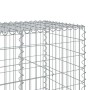 Drahtkorb mit verzinktem Eisenüberdachung 1150x100x100 cm von , Töpfe und Pflanzgefäße - Ref: Foro24-3295211, Preis: 621,29 €...