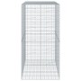 Cesta de gaviones con cubierta hierro galvanizado 150x100x200cm de , Maceteros y jardineras - Ref: Foro24-3295226, Precio: 16...