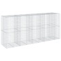 Cesta de gaviones con cubierta hierro galvanizado 450x100x200cm by , Pots and planters - Ref: Foro24-3295232, Price: 451,73 €...