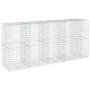 Gabionenkorb mit verzinktem Eisenüberdachung 450x100x200cm von , Töpfe und Pflanzgefäße - Ref: Foro24-3295232, Preis: 461,28 ...
