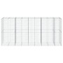 Cesta de gaviones con cubierta hierro galvanizado 450x100x200cm by , Pots and planters - Ref: Foro24-3295232, Price: 451,73 €...