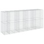 Cesta de gaviones con cubierta hierro galvanizado 450x100x200cm by , Pots and planters - Ref: Foro24-3295232, Price: 451,73 €...