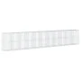 Cesta gaviones con cubierta hierro galvanizado 1100x100x200 cm by , Pots and planters - Ref: Foro24-3295245, Price: 932,35 €,...