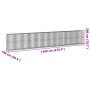 Cesta gaviones con cubierta hierro galvanizado 1200x100x200 cm de , Maceteros y jardineras - Ref: Foro24-3295247, Precio: 987...