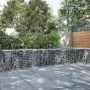 Cesta de gaviones con cubierta hierro galvanizado 300x50x50 cm by , Pots and planters - Ref: Foro24-3295134, Price: 90,16 €, ...