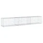 Cesta de gaviones con cubierta hierro galvanizado 300x50x50 cm by , Pots and planters - Ref: Foro24-3295134, Price: 90,16 €, ...