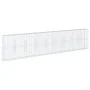 Cesta de gaviones con cubierta hierro galvanizado 900x50x200 cm by , Pots and planters - Ref: Foro24-3295174, Price: 563,40 €...