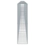 Cesta de gaviones con cubierta hierro galvanizado 1100x50x200cm by , Pots and planters - Ref: Foro24-3295176, Price: 652,69 €...