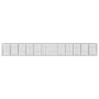 Drahtkorb mit verzinktem Eisenüberdachung 1200x100x150 cm von , Töpfe und Pflanzgefäße - Ref: Foro24-3295224, Preis: 850,34 €...
