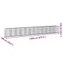 Cesta gaviones con cubierta hierro galvanizado 1200x100x150 cm by , Pots and planters - Ref: Foro24-3295224, Price: 866,99 €,...