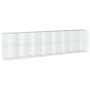 Cesta de gaviones con cubierta hierro galvanizado 800x100x200cm de , Maceteros y jardineras - Ref: Foro24-3295239, Precio: 67...