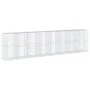 Cesta de gaviones con cubierta hierro galvanizado 800x100x200cm by , Pots and planters - Ref: Foro24-3295239, Price: 680,71 €...