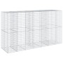 Cesta de gaviones con cubierta hierro galvanizado 350x100x200cm by , Pots and planters - Ref: Foro24-3295230, Price: 329,94 €...