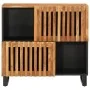 Massiver Akazienholz-Sideboard 80x34x75 cm von , Schließfächer und Lagerschränke - Ref: Foro24-377570, Preis: 127,17 €, Rabat...