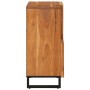 Massiver Akazienholz-Sideboard 80x34x75 cm von , Schließfächer und Lagerschränke - Ref: Foro24-377570, Preis: 129,02 €, Rabat...