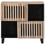 Massiver Mangoholz-Sideboard 80x34x75 cm von , Schließfächer und Lagerschränke - Ref: Foro24-377572, Preis: 92,79 €, Rabatt: %