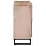 Aparador de madera maciza de mango 80x34x75 cm de , Taquillas y armarios de almacenamiento - Ref: Foro24-377572, Precio: 92,0...