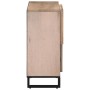 Massiver Mangoholz-Sideboard 80x34x75 cm von , Schließfächer und Lagerschränke - Ref: Foro24-377572, Preis: 92,79 €, Rabatt: %