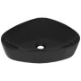 Dreieckiges Waschbecken aus schwarzem Keramik 50,5x41x12 cm. von , Sinkt - Ref: Foro24-142740, Preis: 59,65 €, Rabatt: %