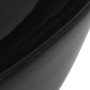 Lavabo triángular cerámica negro 50,5x41x12 cm by , Sinks - Ref: Foro24-142740, Price: 70,66 €, Discount: %
