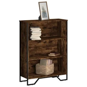 Regal aus geräucherter Eichen-Ingenieurholz 80x31x106 cm von , Bücherregale und Regale - Ref: Foro24-848626, Preis: 57,89 €, ...