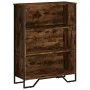 Regal aus geräucherter Eichen-Ingenieurholz 80x31x106 cm von , Bücherregale und Regale - Ref: Foro24-848626, Preis: 57,89 €, ...