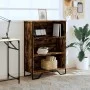 Regal aus geräucherter Eichen-Ingenieurholz 80x31x106 cm von , Bücherregale und Regale - Ref: Foro24-848626, Preis: 57,89 €, ...
