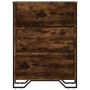 Regal aus geräucherter Eichen-Ingenieurholz 80x31x106 cm von , Bücherregale und Regale - Ref: Foro24-848626, Preis: 58,60 €, ...