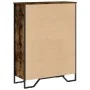 Regal aus geräucherter Eichen-Ingenieurholz 80x31x106 cm von , Bücherregale und Regale - Ref: Foro24-848626, Preis: 57,89 €, ...