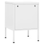 Nachttische 2 Stück weiß Stahl 35x35x51 cm von , Nachttische - Ref: Foro24-3095213, Preis: 132,33 €, Rabatt: %
