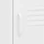 Mesitas de noche 2 uds blanco acero 35x35x51 cm de , Mesitas de noche - Ref: Foro24-3095213, Precio: 132,24 €, Descuento: %