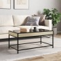 Coffee table with Infinity LED Sonoma oak 90x50x41 cm by , Coffee table - Ref: Foro24-847688, Price: 98,43 €, Discount: %