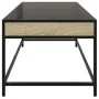 Coffee table with Infinity LED Sonoma oak 90x50x41 cm by , Coffee table - Ref: Foro24-847688, Price: 97,28 €, Discount: %