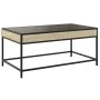 Coffee table with Infinity LED Sonoma oak 90x50x41 cm by , Coffee table - Ref: Foro24-847688, Price: 97,28 €, Discount: %