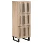 Massiver hoher Mangoholz-Sideboard 40x34x110 cm von , CD- und DVD-Speicher - Ref: Foro24-377582, Preis: 133,28 €, Rabatt: %
