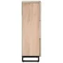 Massiver hoher Mangoholz-Sideboard 40x34x110 cm von , CD- und DVD-Speicher - Ref: Foro24-377582, Preis: 133,28 €, Rabatt: %