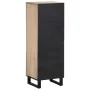 Massiver hoher Mangoholz-Sideboard 40x34x110 cm von , CD- und DVD-Speicher - Ref: Foro24-377582, Preis: 133,28 €, Rabatt: %