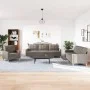 Dreiteiliges Sofaset in grau-taupefarbenem Stoff. von , Sofas - Ref: Foro24-3278294, Preis: 667,47 €, Rabatt: %
